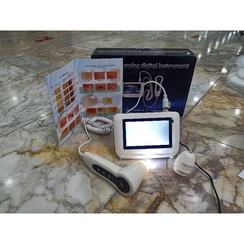 Image of Digital skin analyzer LCD hair and face skin tes kulit #7