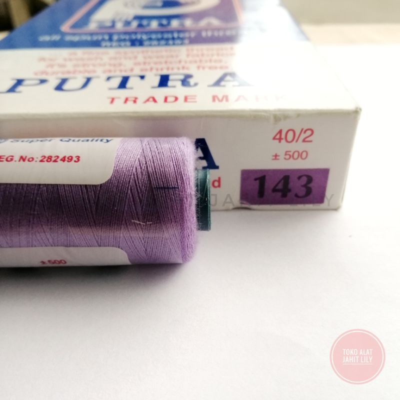Benang Jahit - Ungu 143