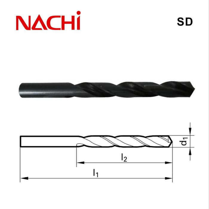 NACHI 4 MM MATA BOR BESI NACHI 4MM HSS DRILL BIT