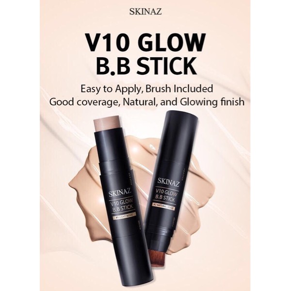 SkinAZ V Glow BB Stick - Light Beige