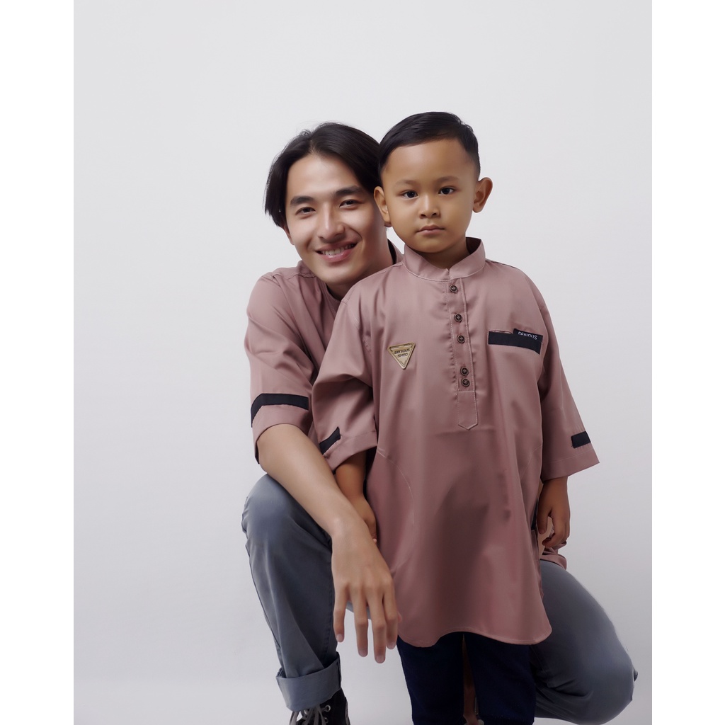 BIGSALE ! KOKO COUPLE AYAH DAN ANAK FOUR ONE - BAJU KOKO PRIA ORIGINAL FOUR ONE