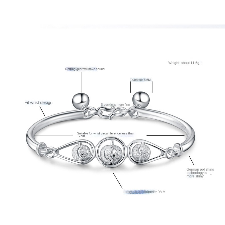 Gelang Model Terbuka Bahan Stainless Steel Aksen Mutiara Untuk Wanita