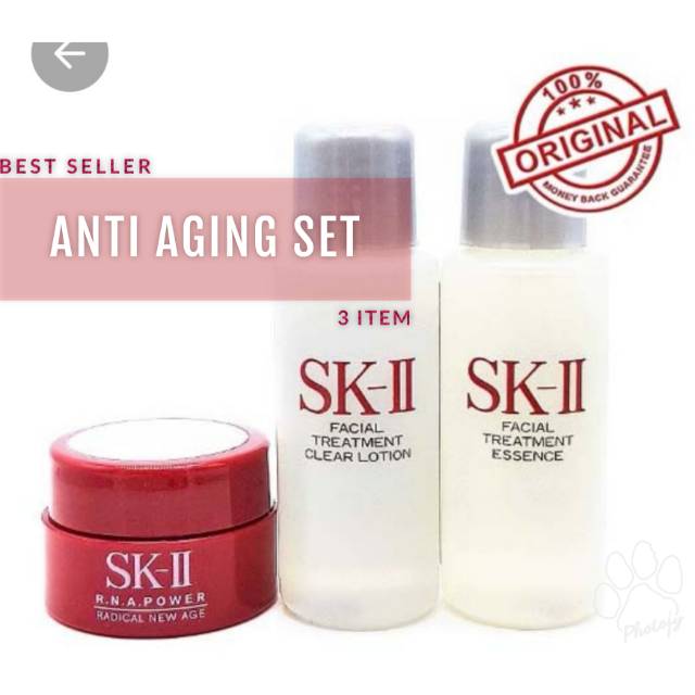 SKII Pitera Trial set (FTE 10ml + FTCL 10ml + skinpower 2,5g)