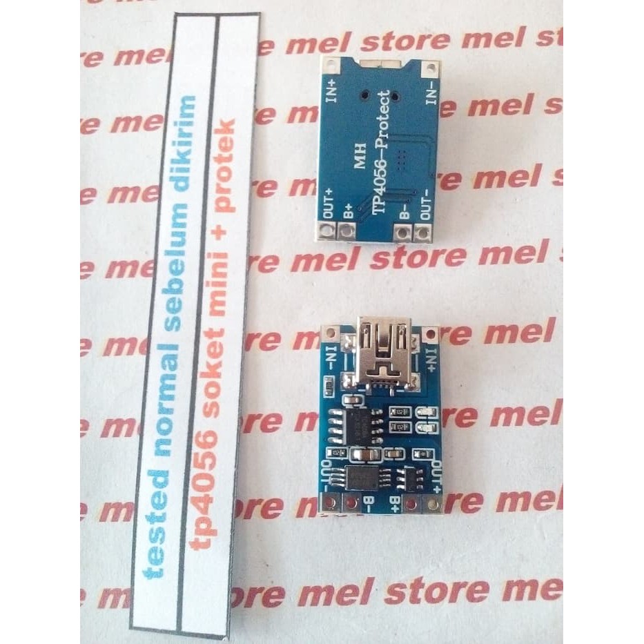 Modul Mini Lithium Baterai Charge TP4056 1A With Automatic Protection