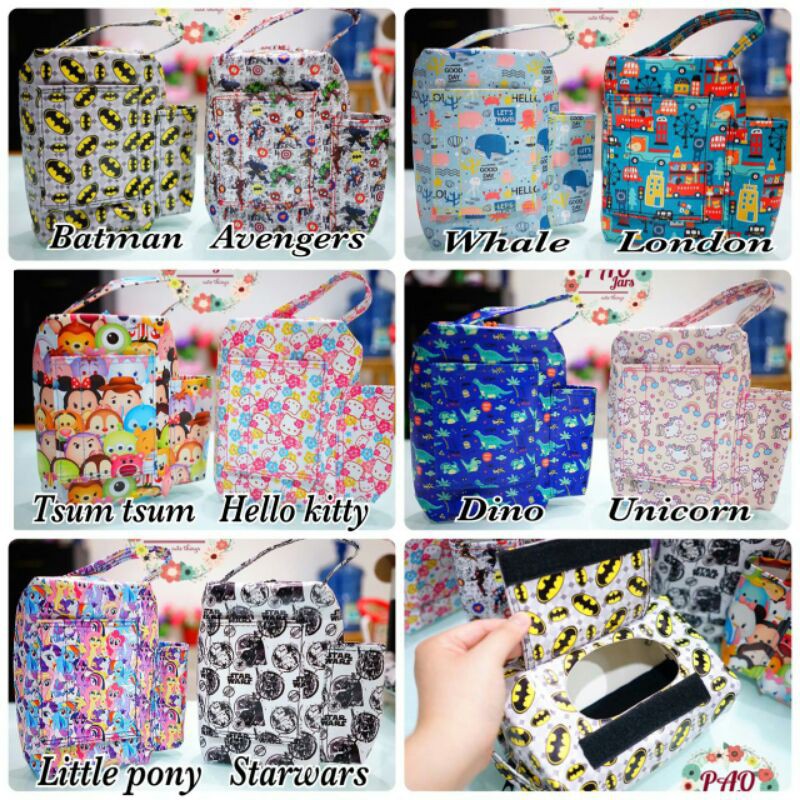 tempat hand sanitizer / tempat tissue 3 in 1 terbaru / tempat hand sanitizer karakter anak