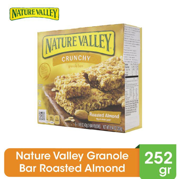 

Ms490 Nature Valley Granola Bar Roasted Almond 252Gr - 12 Bars S5A9