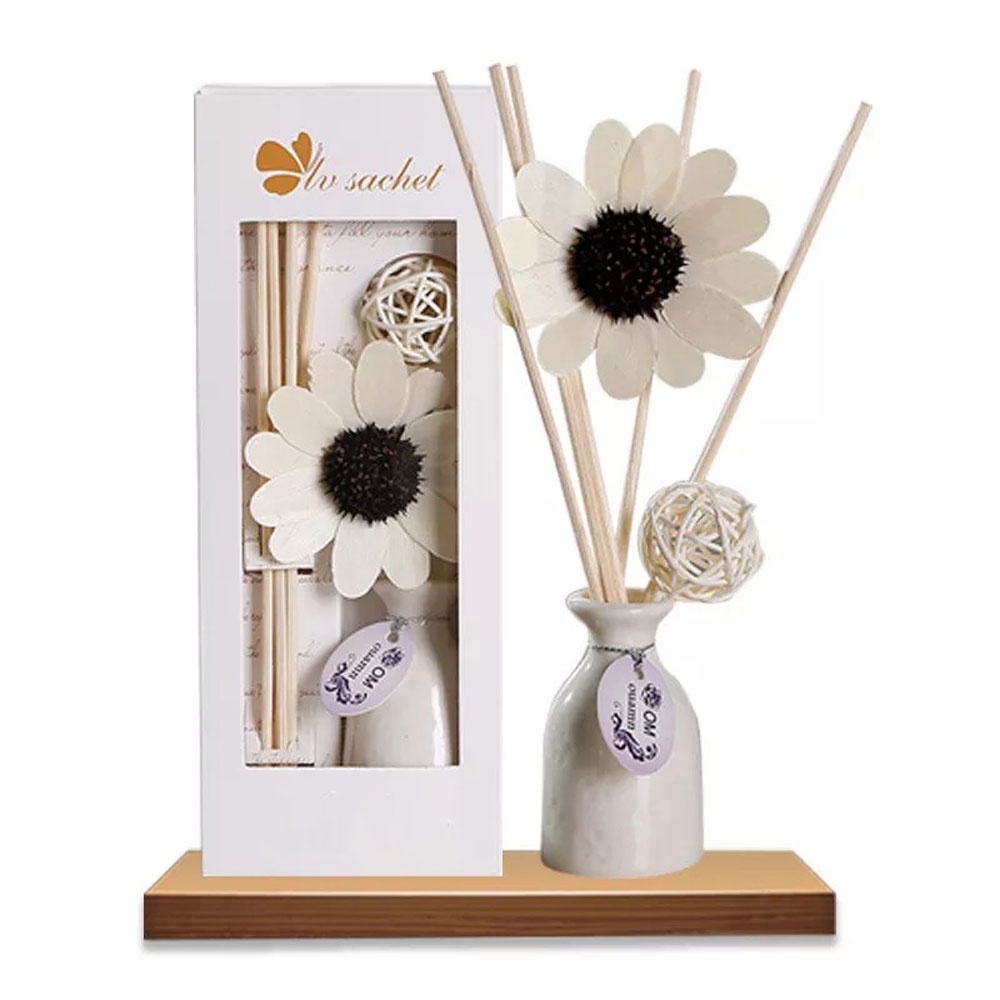 Pengharum Pewangi Ruangan Reed Diffuser Aromaterapi Stick Ruangan Aromaterapi Stik Rattan Parfum