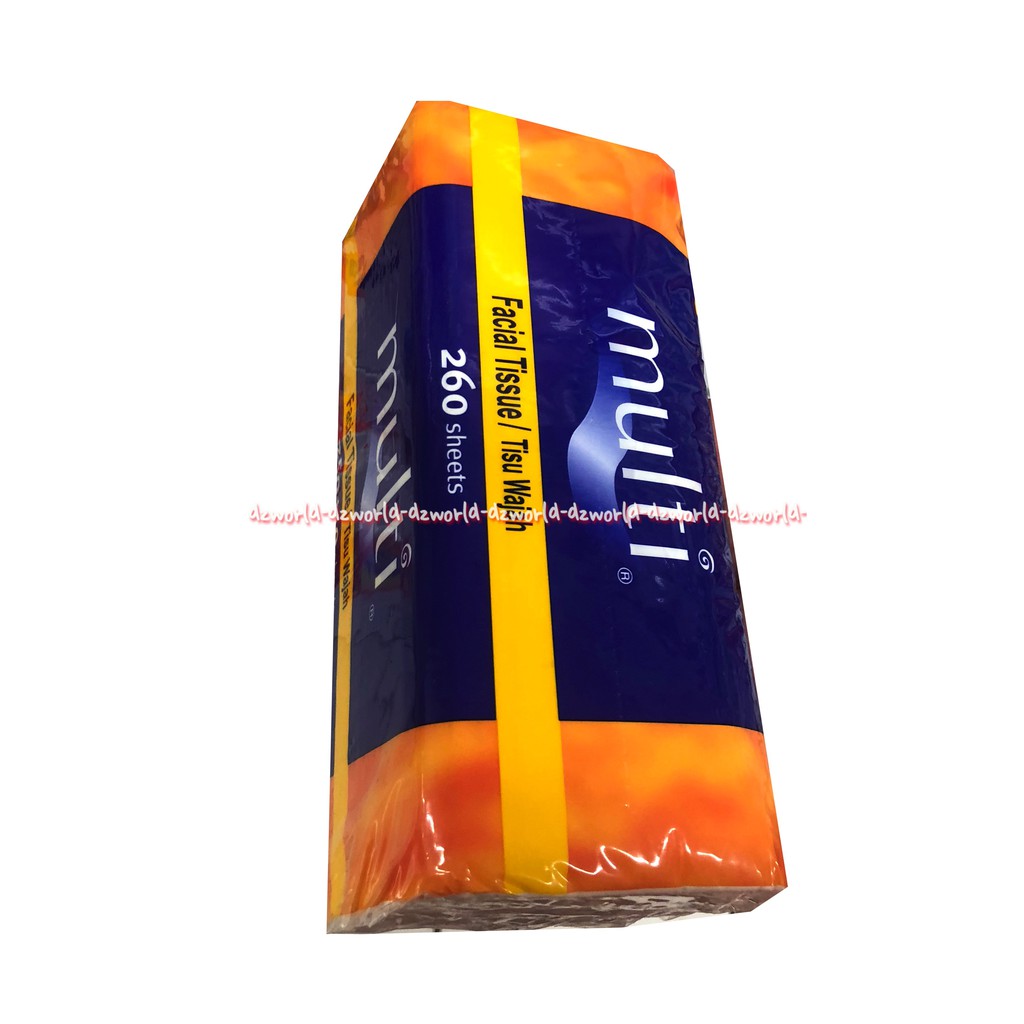 Multi Tisu Wajah Facial Tissue 260sheet Tisu Muka Tissu Lembut Muka Kosmetik Tisue Multti Mullti