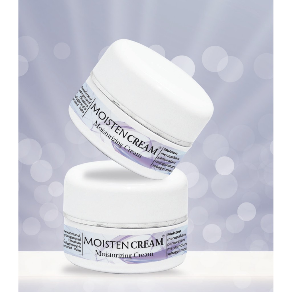 MOISTEN Cream Moisturizing Cream Pelembab Kulit Wajah Orginal Proderma BPOM HALAL MUI