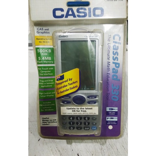 

Kalkulator/Calculator/scentific grafik kalkulator Casio classpad 330/harga habiskan stok
