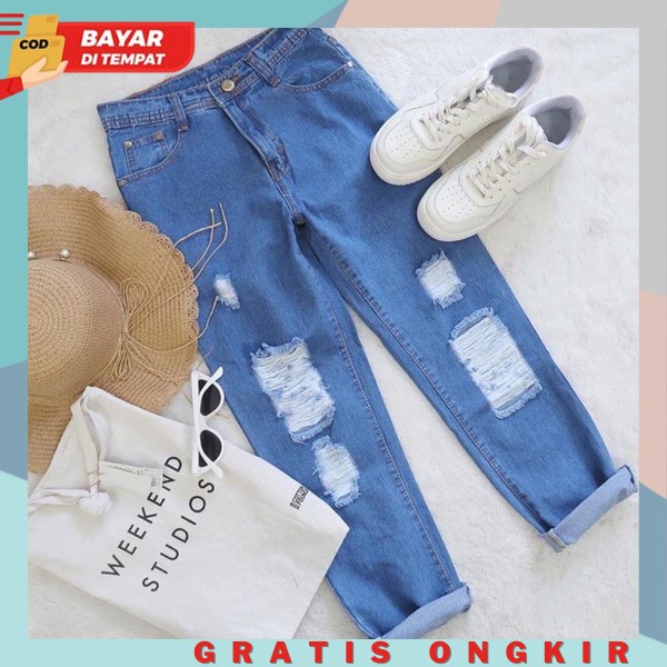 Crlana Wanita Jins Terbaru 2023 Velena Wanit Untuk Kuliah Celana High Waist Panjang Untuk Kerja Clan