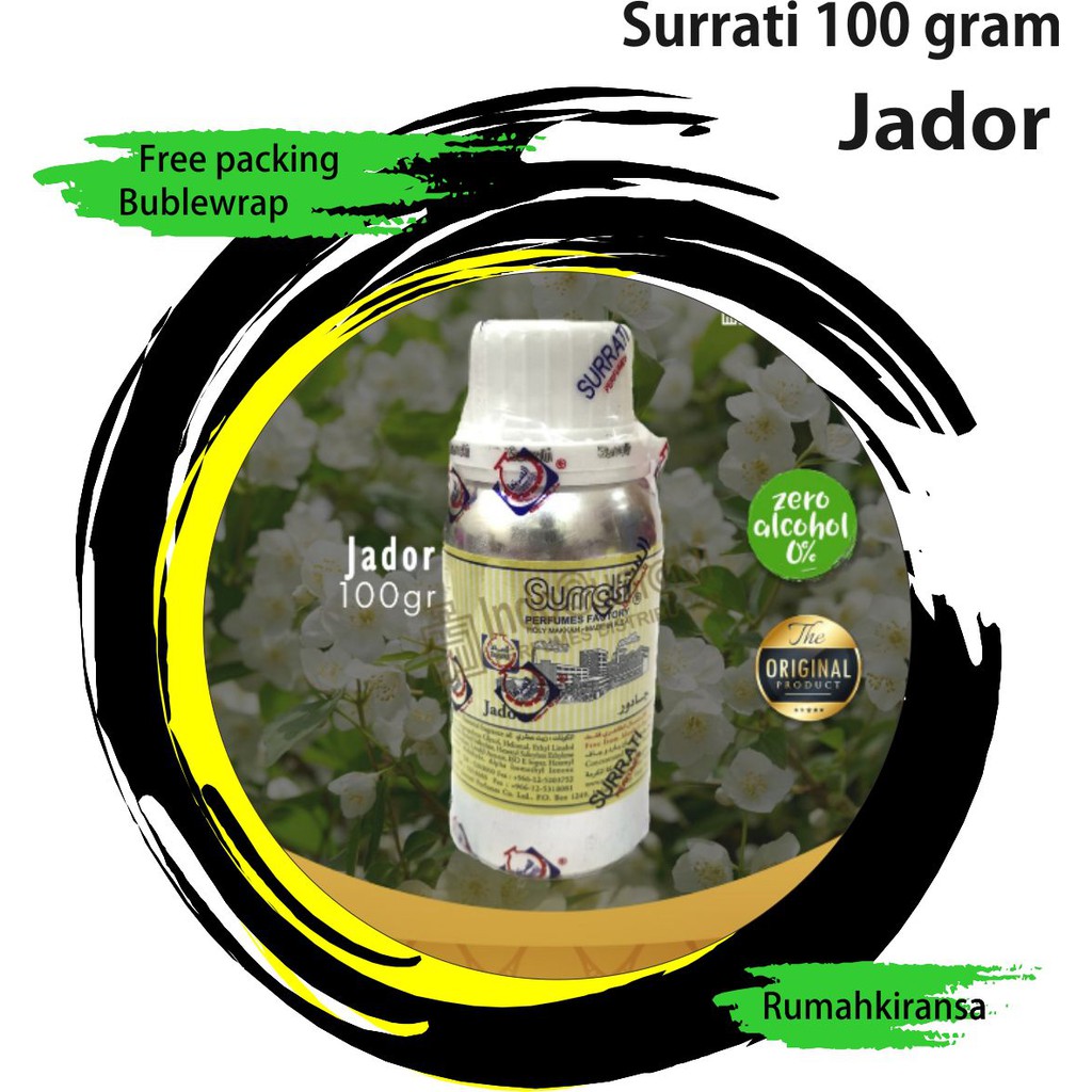 Parfum JADOR 100gr | Parfum Surrati | Surrati Perfumes | Bibit Minyak Wangi