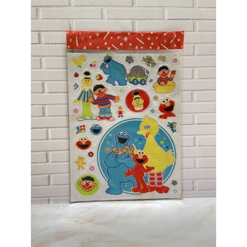 

sticker keramik kartun sticker elmo sesame street