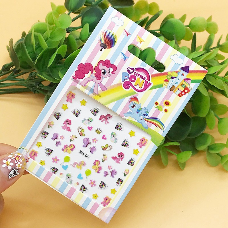 1pc Mainan Stiker Kuku Motif Frozen Sofia Untuk Hadiah Ulang Tahun Anak Perempuan