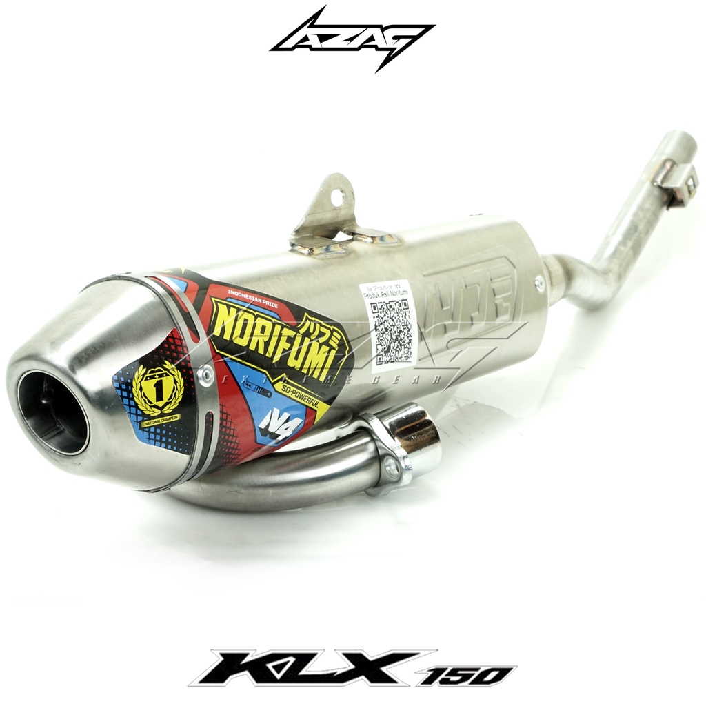 Knalpot KLX DTRACKER Norifumi N4 original