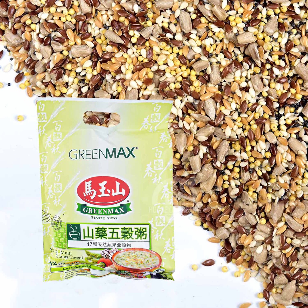 Greenmax Yam &amp; Multi Grains Cereal 420 Gr