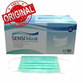 Sensi Masker Sensi Mask Face Mask 3Ply Earloop Debu - Koyo