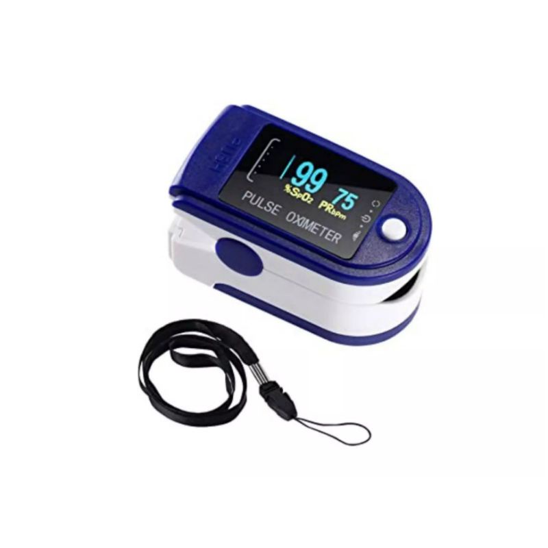 Oxymeter Fingertrip  Pulse LK87 Pengukur Detak Jantung Alat Ukur Kadar Oksigen OXIMETER