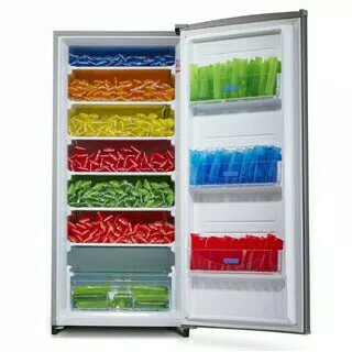 FREEZER SHARP FJ-M189 SS 6RAK FJM189 FREE ONGKIR DEPOK