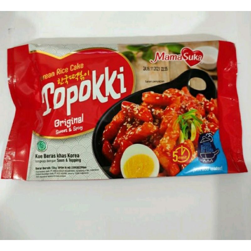 

Mama suka Topokki Ori 134gr