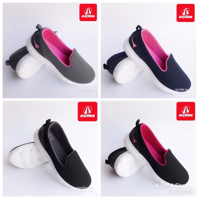 OBRAL ARDILES HONeYCOMB MUFFIN SLIP ON SIZE 38-40 SPORTY SEPATU SLIPON WANITA MODEL SPORTY BAHAN RINGAN