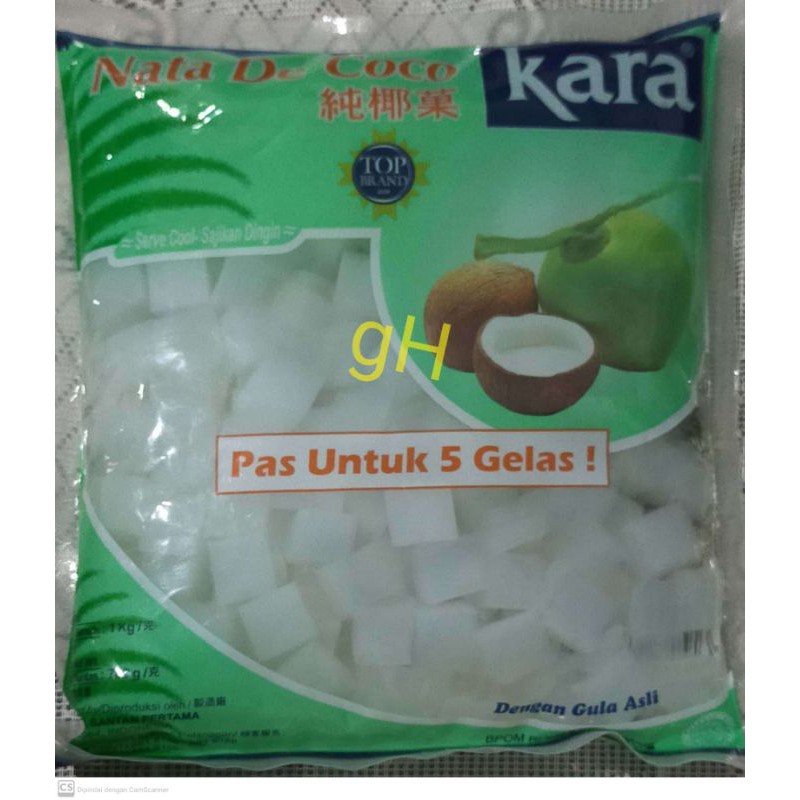 

Kara Nata De Coco 700g/1kg