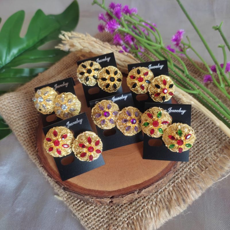 Anting Alpaka // Sumpel Bali // Anting bali