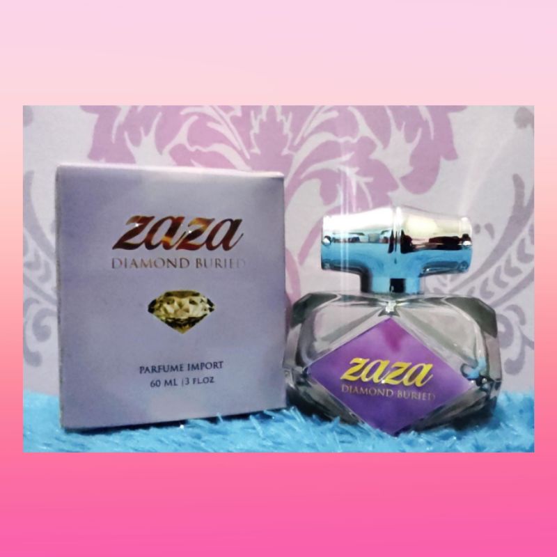Zaza Diamond Burried Parfume Kurang lebih sisa 28ml from 60ml