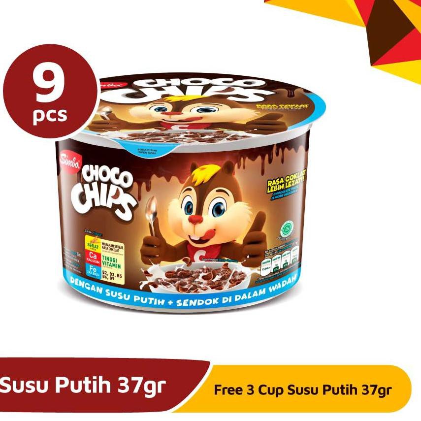 

TERLARIS!!! SIMBA - 6 Cup Susu Putih 37gr Free 3 Cup Susu Putih 37gr Super Hemat
