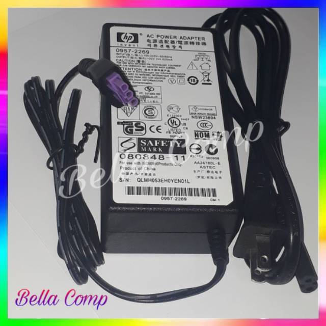 Adaptor Printer Hp 32V 625A HP DeskJet D1660 D2660 D2663 D2666 J4524 J4580 J4624 J4660 J4680 F4210