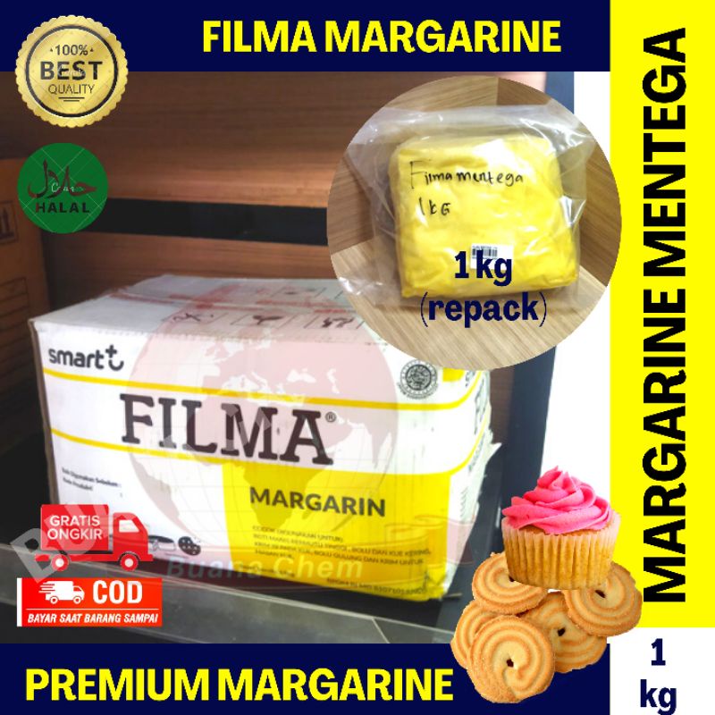 

Filma Margarine 1kg / Mentega Filma Serbaguna / Margarin