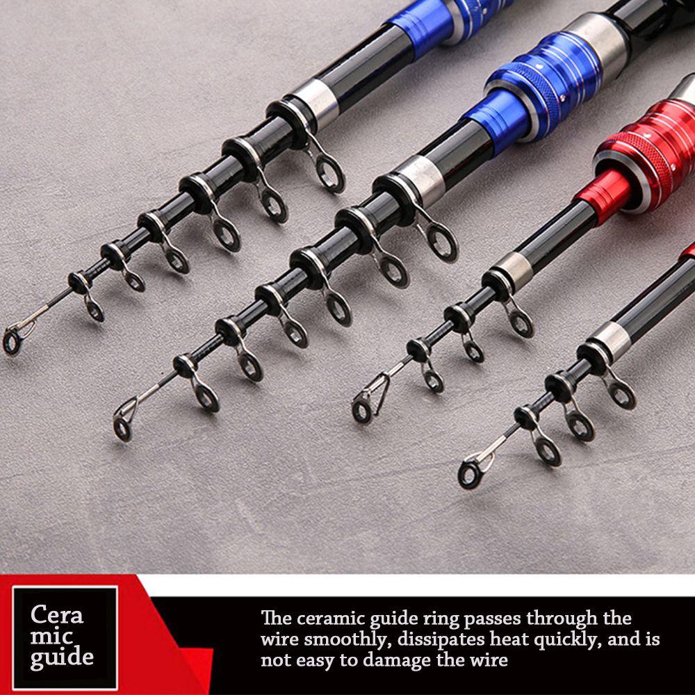 TOP Joran Pancing Teleskopik Portable Ultralight Adjustable Carp Feeder