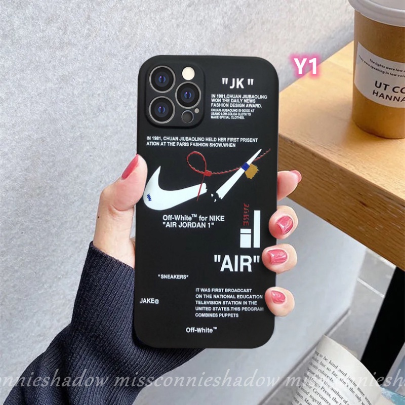 Xiaomi Redmi 12C 10C 10a1 10 9A 9C NFC 9T Note 11 9pro 9 11Pro 10 8 10Pro 10S Mi POCO M5 M4 Pro F4 F3 M3 Pro X3 Mi 11 lite 10T Fashion Off. Casing Nike N.B.A Lakers Kobe Putih