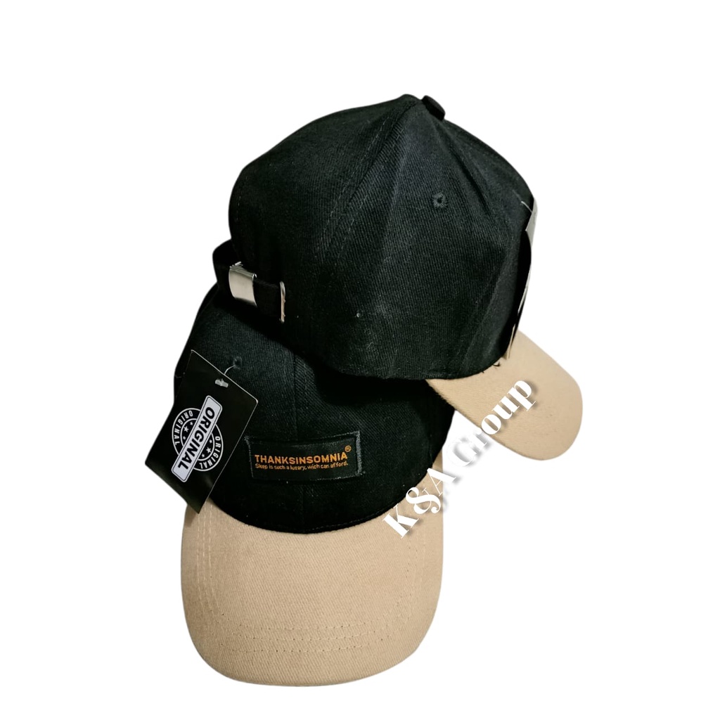 [COD]Topi THANKSINSOMNIA Kombinasi New Model/Topi Distro Pria/Topi Distro Terlaris