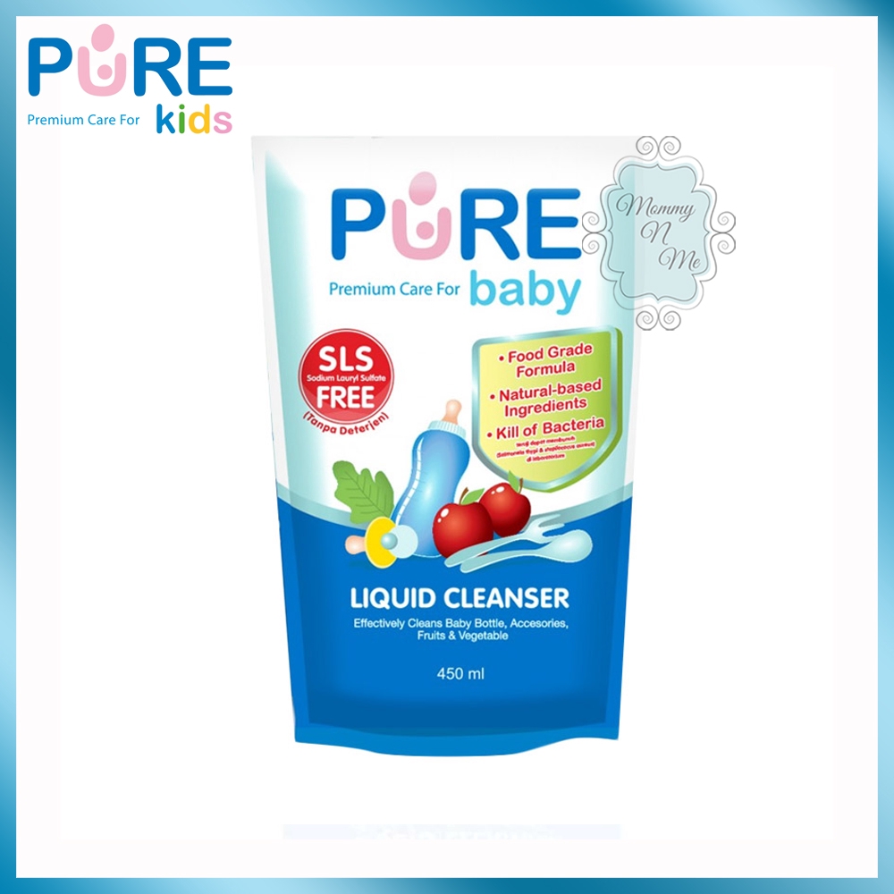 Image of PUREBABY LIQUID CLEANSER 450ml REFILL #0
