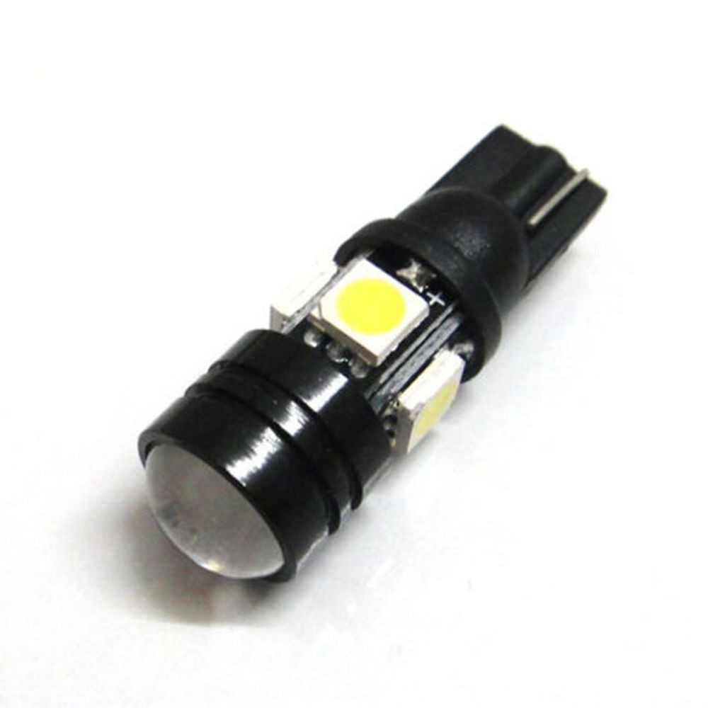 1 PC Lampu LED Super Terang T10 W5W 196 168 20W 12V 20W dengan Proyektor untuk Mobil