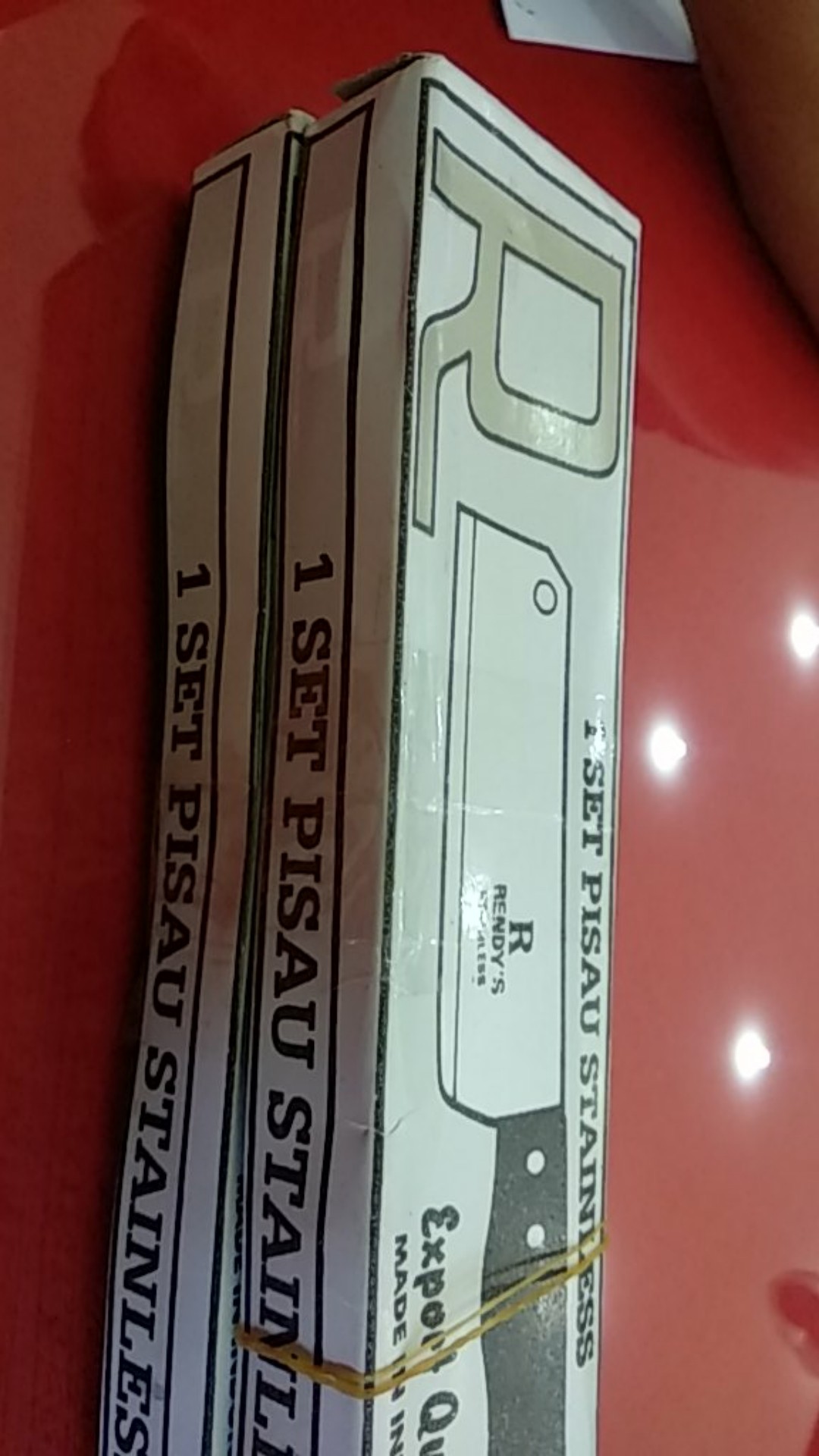 Pisau Set Stainless Ori By Rendys [ Open Dropshiper ]