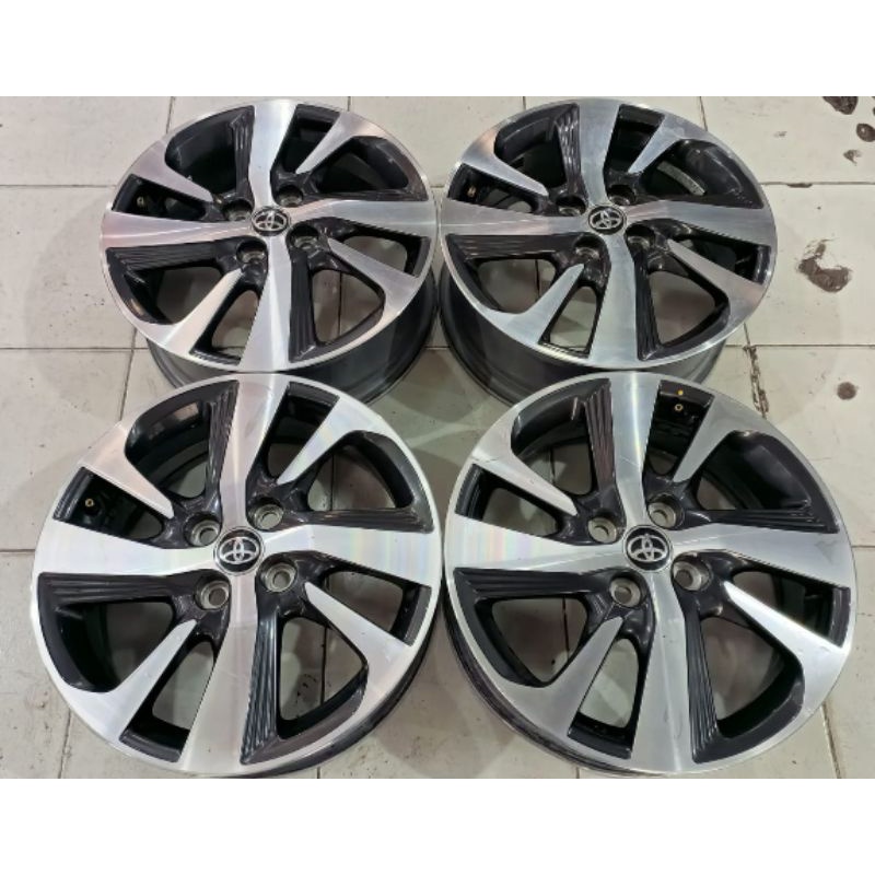 velg mobil variasi pelek seken original Toyota Yaris TRD Ring 16