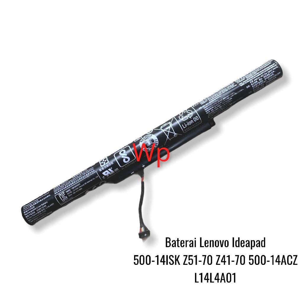 Baterai Laptop Lenovo Ideapad 500-14isk z51-70 z41-70 500-14acz L14L4A01