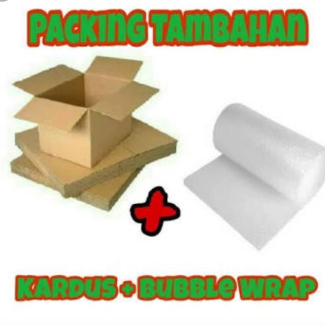 

JAMINAN PACKING AMAN!!!!!! BUBLE + KARDUS
