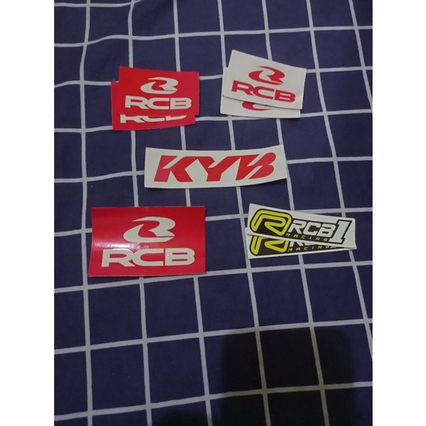 Stiker racing rcb motul sss brt honda gank herexx