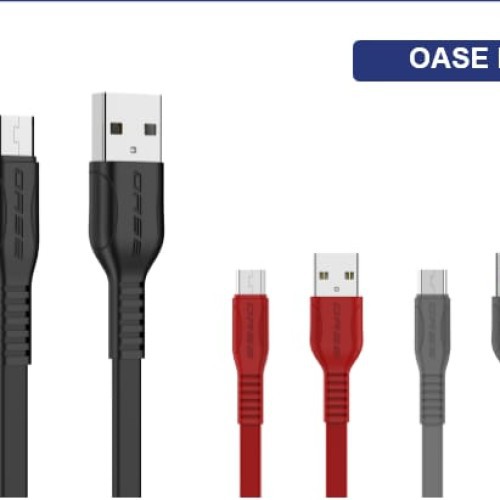 Kabel Data Oppo Oase m-g1 100cm Usb Micro  Cable Fast Charging Micro Cable Oase