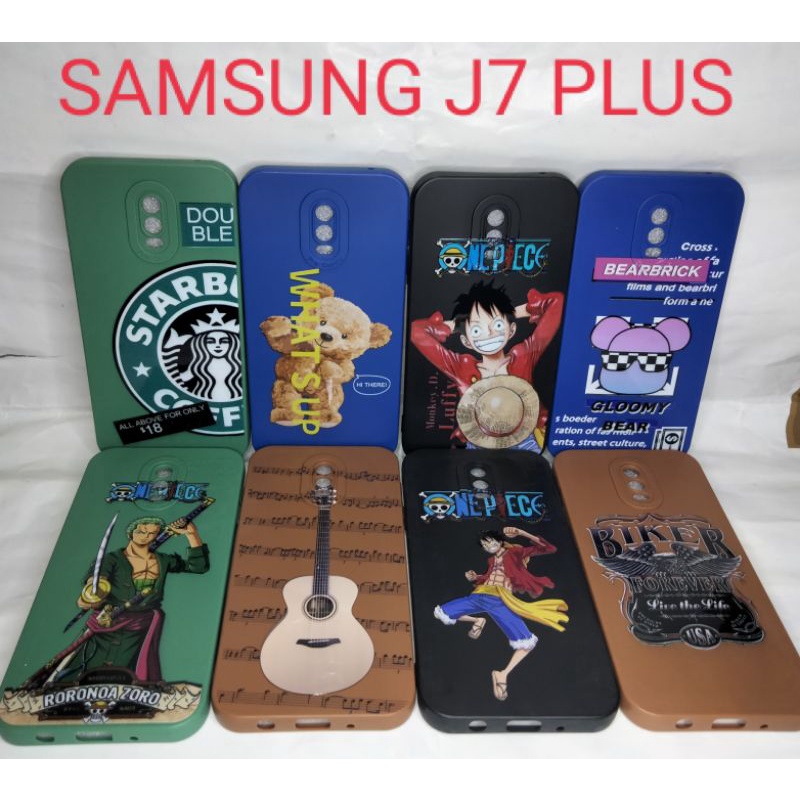 SOFTCASE GAMBAR ANIMASI TERBARU SAMSUNG J7 PLUS/J7 PRO