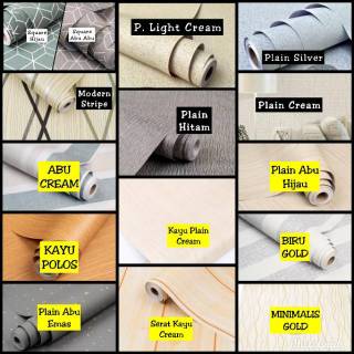 10Mx45CM PREMIUM Wallpaper Dinding Sticker BUNGA POLOS 10Mx45CM PREMIUM Wallpaper Dinding Sticker BUNGA POLOS