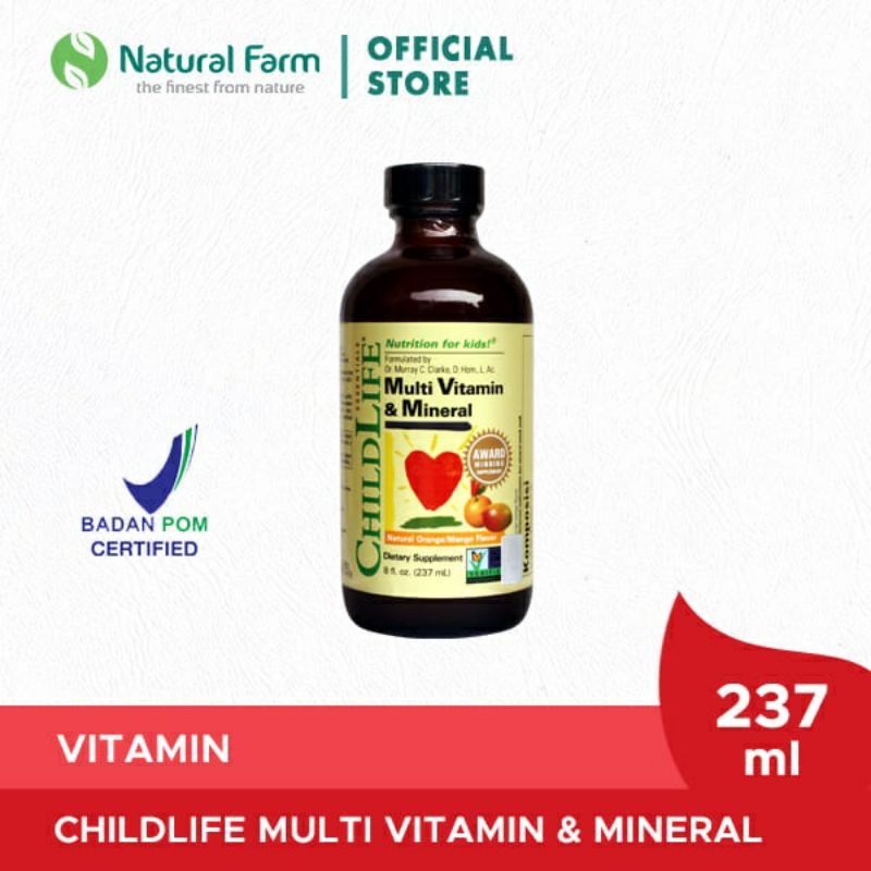 Childlife Multi Vitamin &amp; Mineral 100% original