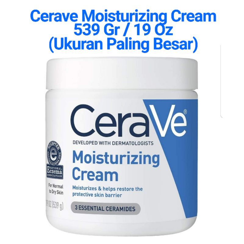 Cerave Moisturizing Cream 340 Gr / 453 Gr /539 gr