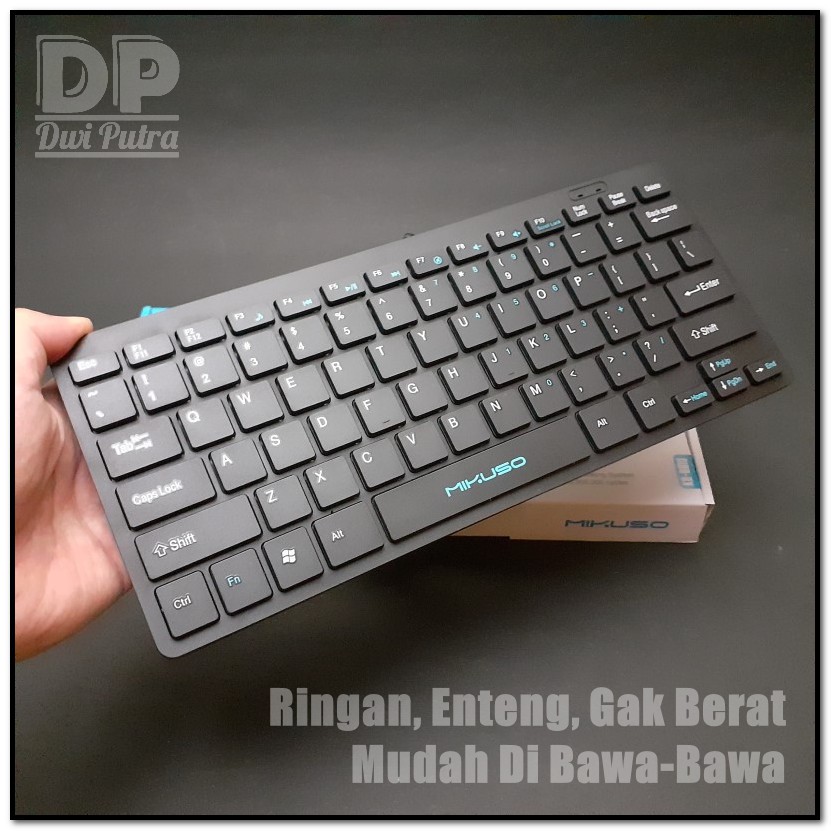 KEYBOARD MINI MIKUSO KB-001U USB // NISUTA CHOCOLATE OFFICE MULTIMEDIA // LAPTOP PC KOMPUTER ANDROID KIBORD