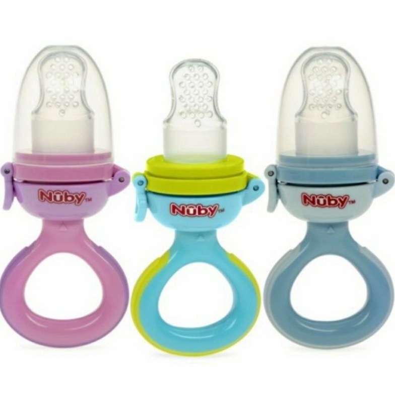 NUBY Twist and Feed Nibbler Infant Feeder Baby Fresh Food Feeder