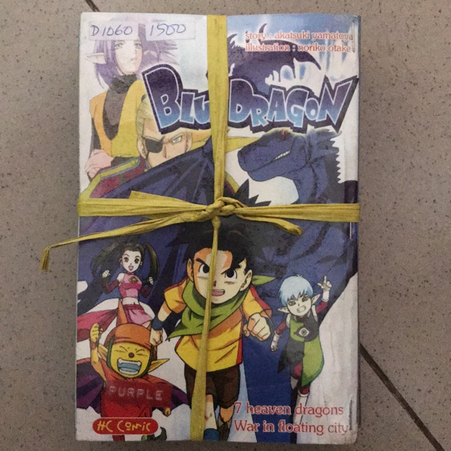Komik seken Blue Dragon Vol.1-3 + 2 buku