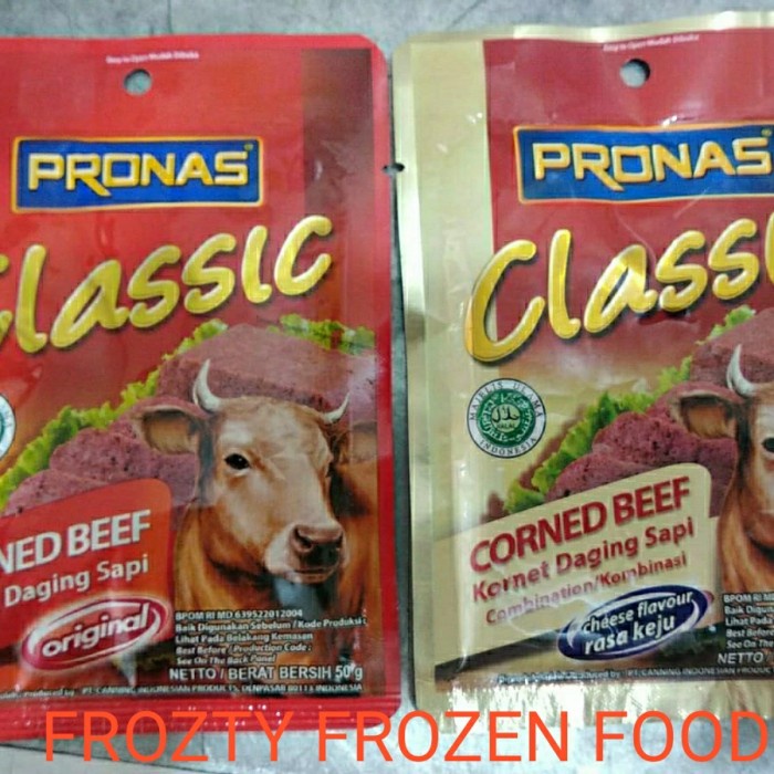 

Gg01Hh Pronas Corned Daging Sapi Original Dan Keju 50Gr - Original Ds01Gkk